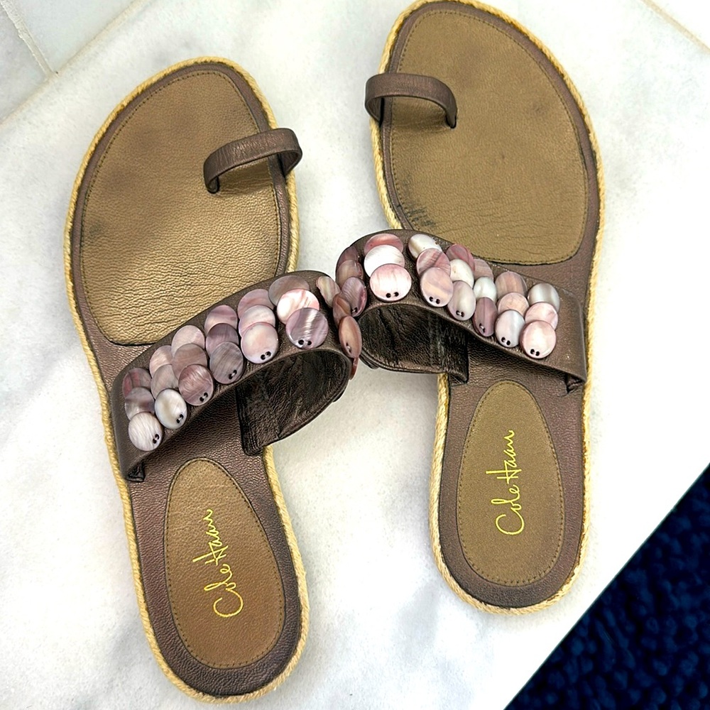 Cole Hann shell sandal